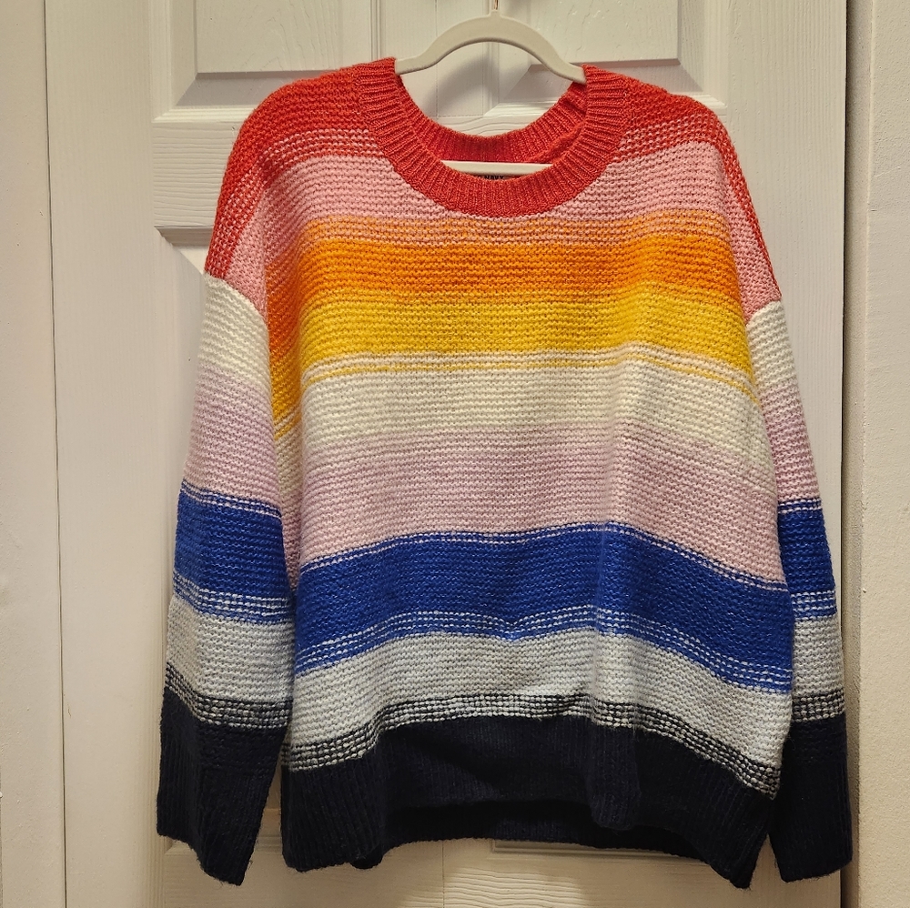 Oversized Rainbow Sweater